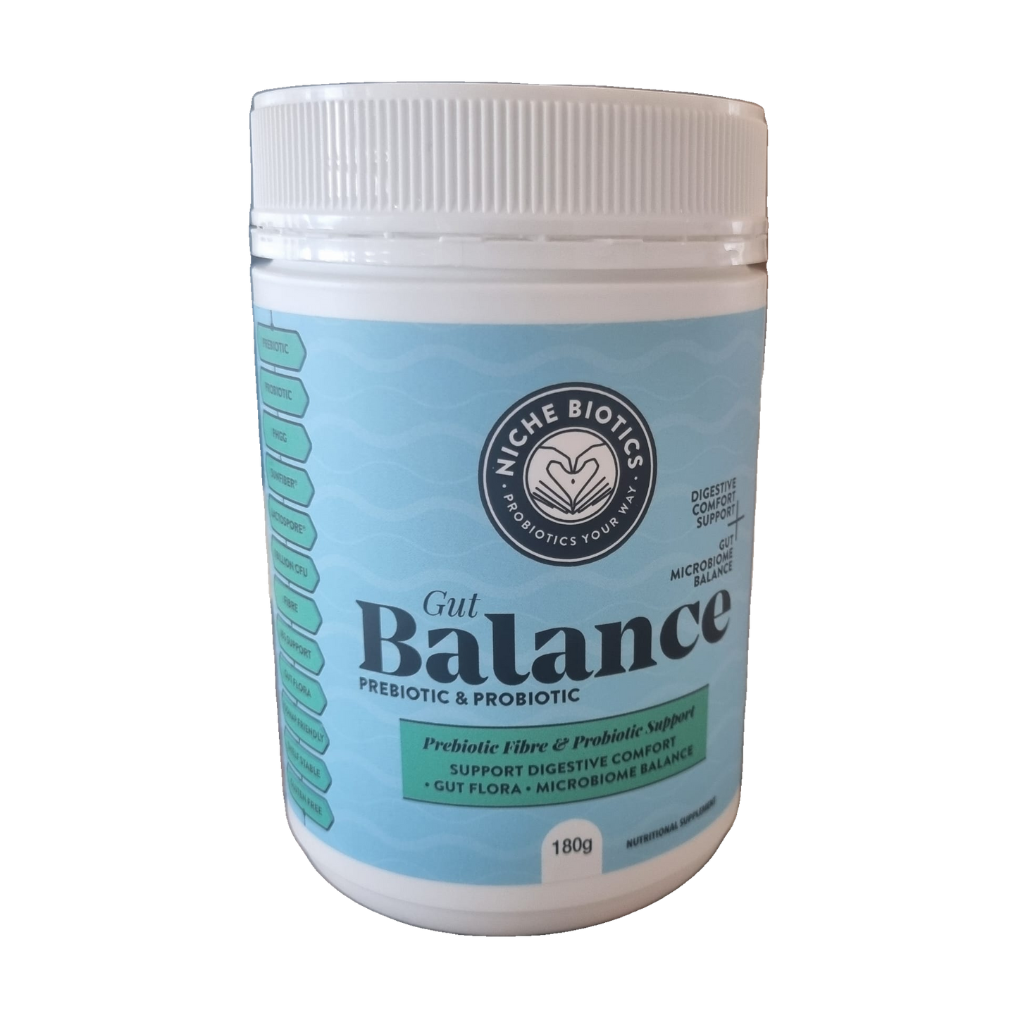 Gut Balance+ — Prebiotic & Probiotic (Synbiotic) Powder