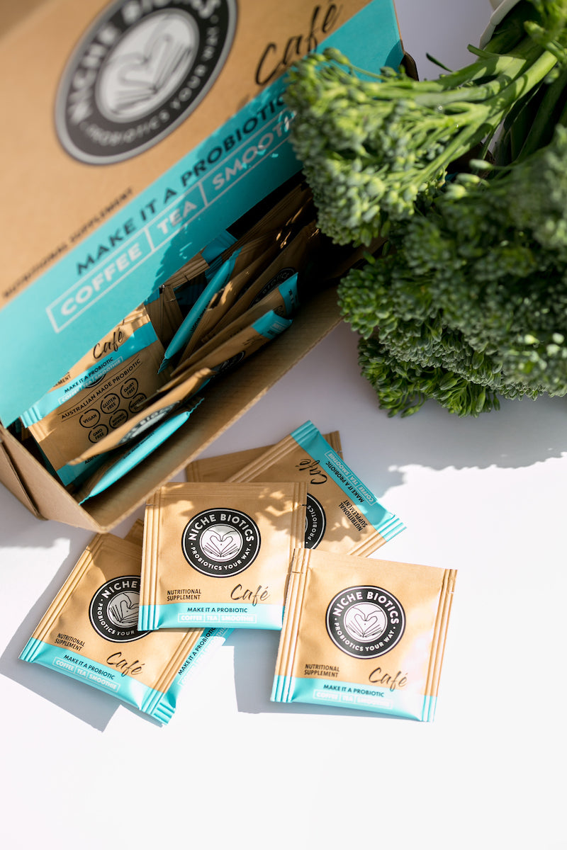 Image of Niche Biotics' Probiotics Cafe Sachets