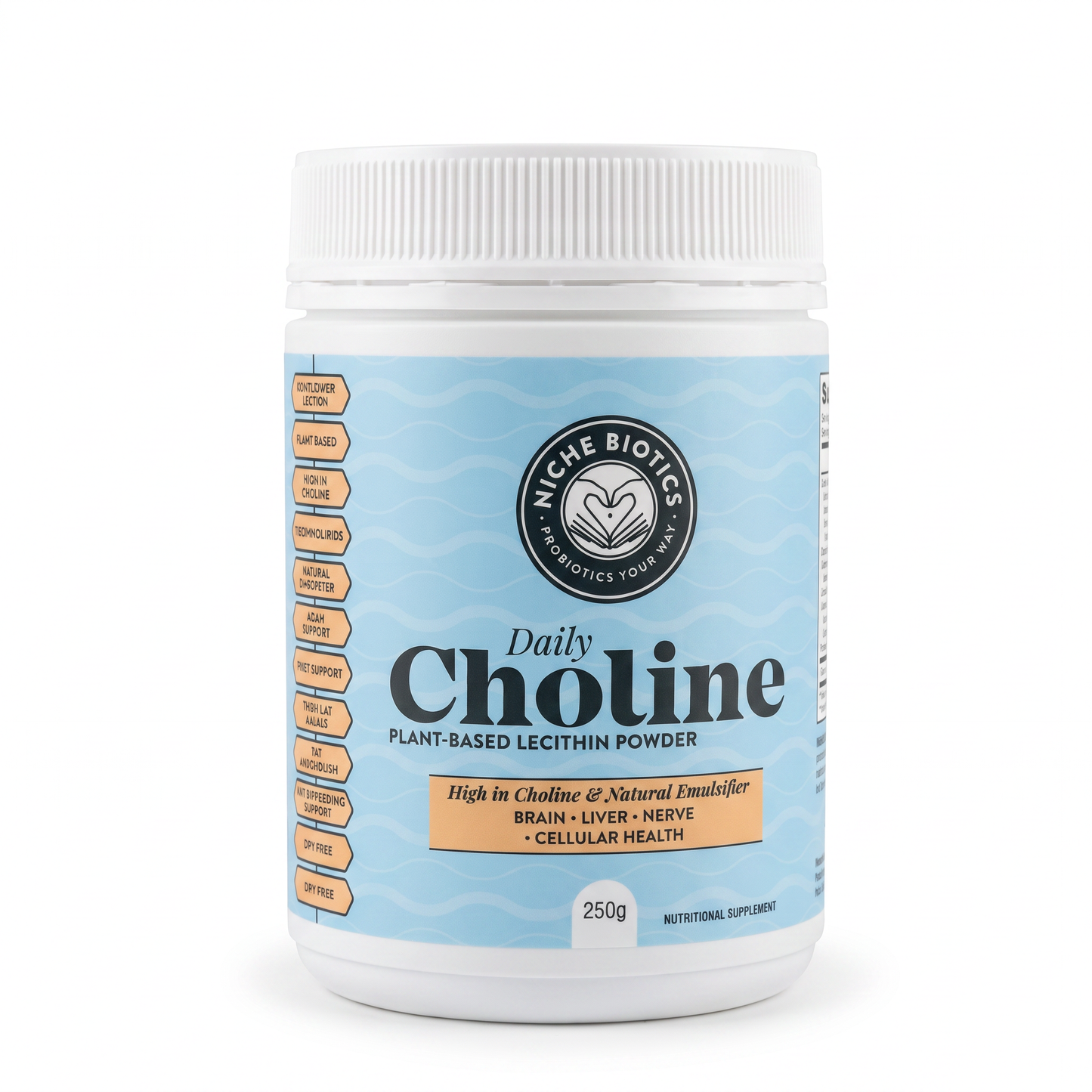 Daily Choline — Plant-Based Sunflower Lecithin Powder
