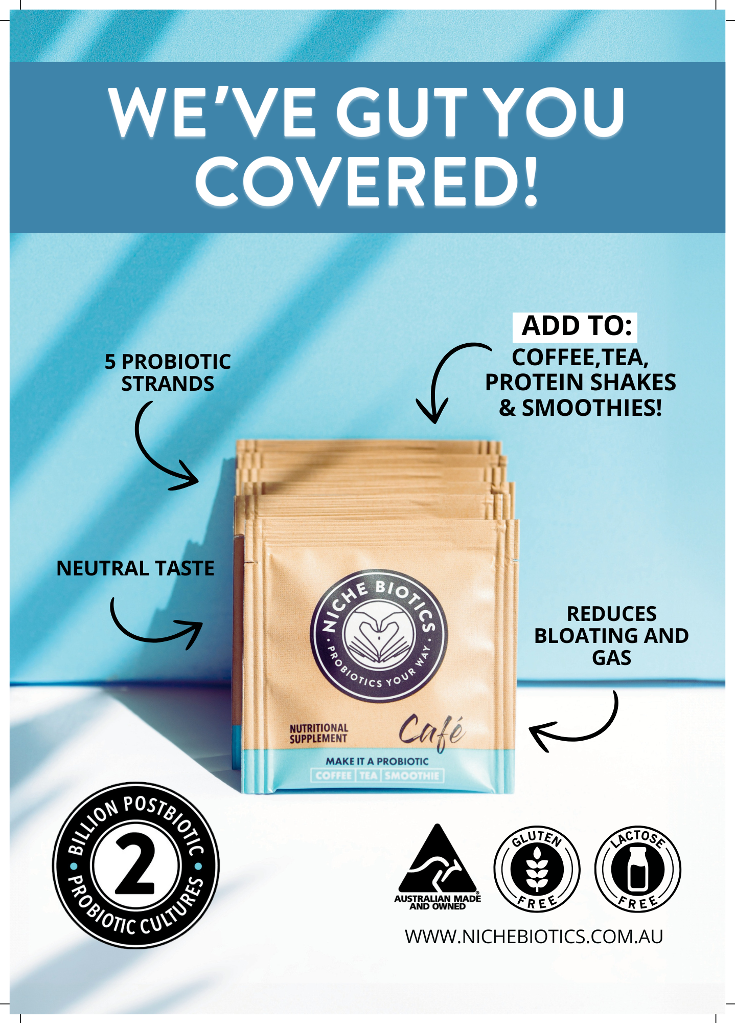 Niche Café Sachets 100 Pack